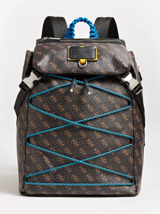 Guess – Salameda 4G batoh, Hnědá barva