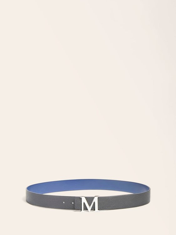 Luxusní Elegant pásek, Černá, Modrá barva, XL