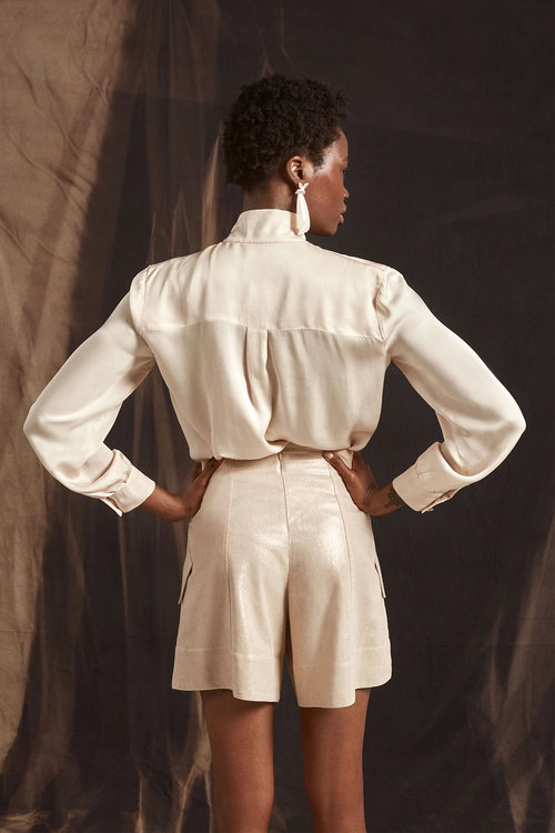 Francy košile – Nenette, Béžová barva Ženy