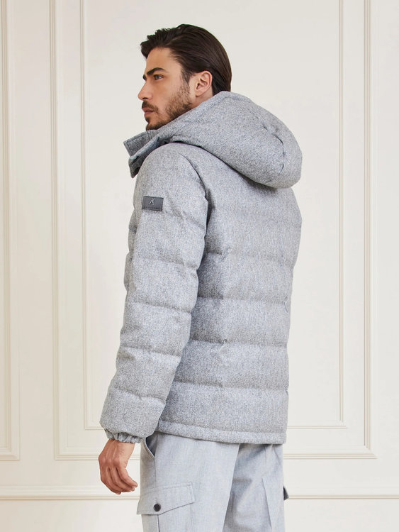 Šedá barva, Real down bunda