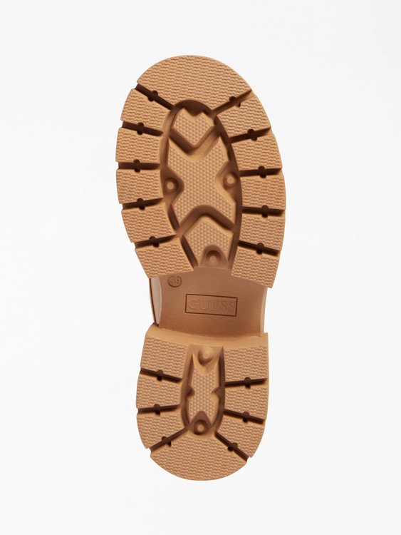 Leila kozačky Béžová barva Ženy