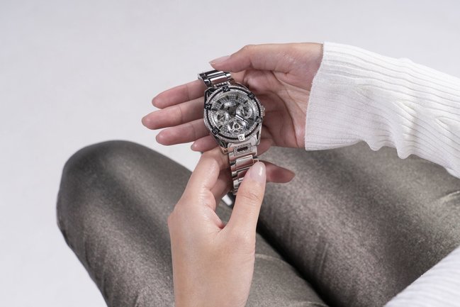 Módní Queen hodinky, Stříbrná barva, 2022 1