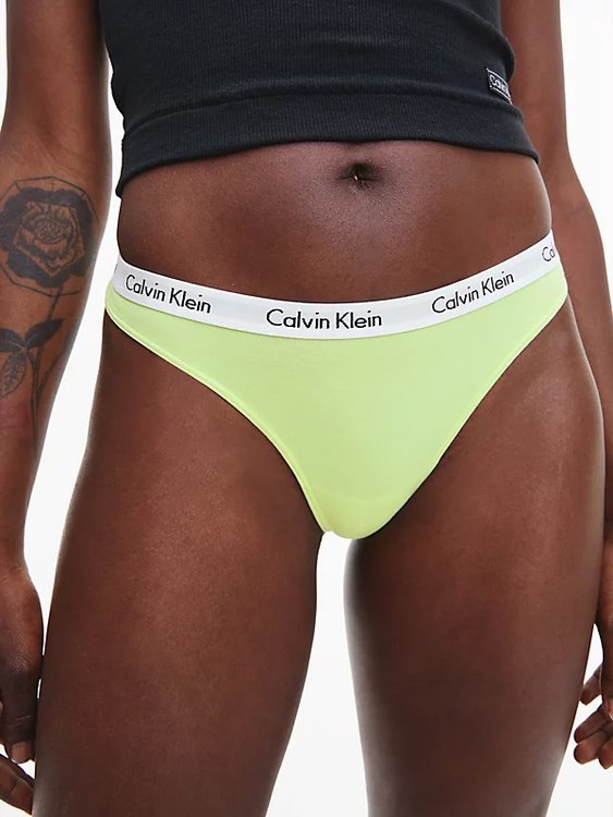 Luxusní Carousel tanga, Zelená barva, S, M