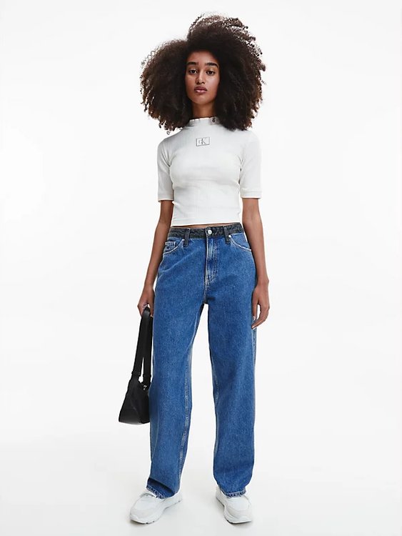 Módní J20J220181-1BJ jeans, 2023