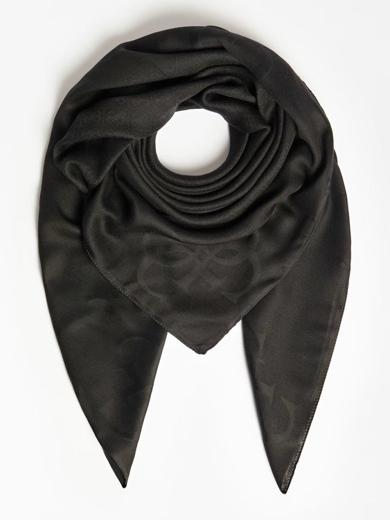 GUESS – AW9087VIS03-BLA ŠÁTEK