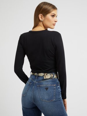 Adriana triko – GUESS, Černá barva Ženy