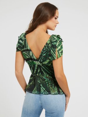 Roxan top – GUESS, Zelená barva Ženy