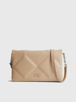 Calvin Klein Jeans – Re-Lock crossbody, Béžová barva