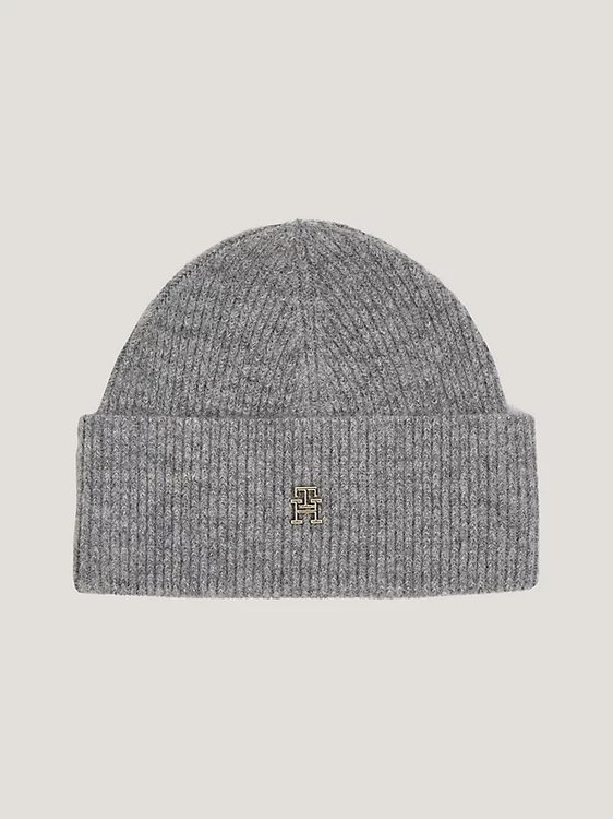 Tommy Hilfiger – Evening čepice, Šedá barva