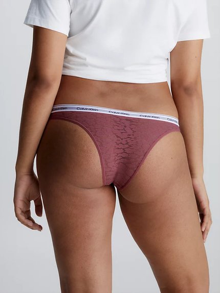 Módní Modern Logo Lace brazilky, Růžová barva, 2023