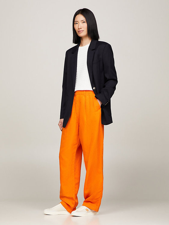 Tommy Hilfiger – TH Heritage Court tenisky, Béžová, Krémová barva 1