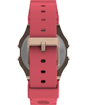 Timex LAB 80 hodinky – TIMEX, Červená, Růžová, Růžové zlato barva Muži, Ženy, Unisex