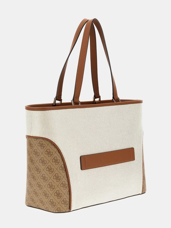 Kerima cestovní taška – GUESS, Hnědá, Multi barva Ženy