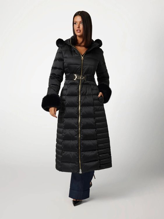 Marciano – Jastin Down Longk bunda, Černá barva