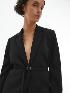 Luxusní Crepe sako, Černá barva, 34, 36, 38, 40