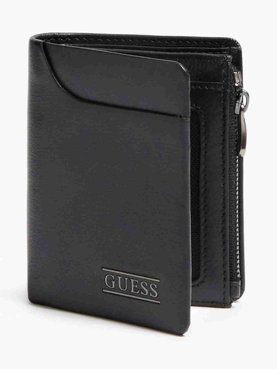 Guess, Černá barva Boston peněženka