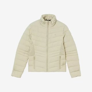 Luxusní Padded bunda, Béžová barva, XS, S