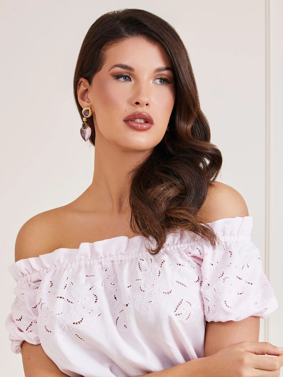 Paradiso top Růžová barva Ženy