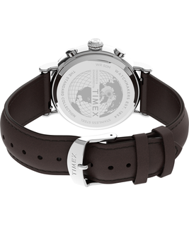 Luxusní Essential Collection hodinky, Hnědá, Stříbrná barva