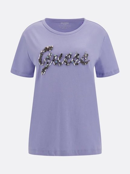 Módní Bonita triko, Fialová barva, 2022