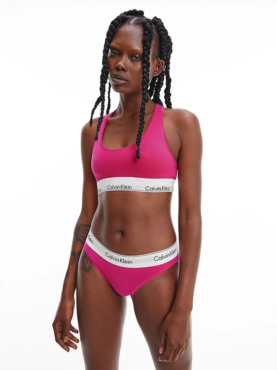Modern bikiny – Calvin Klein Underwear, Růžová barva Ženy