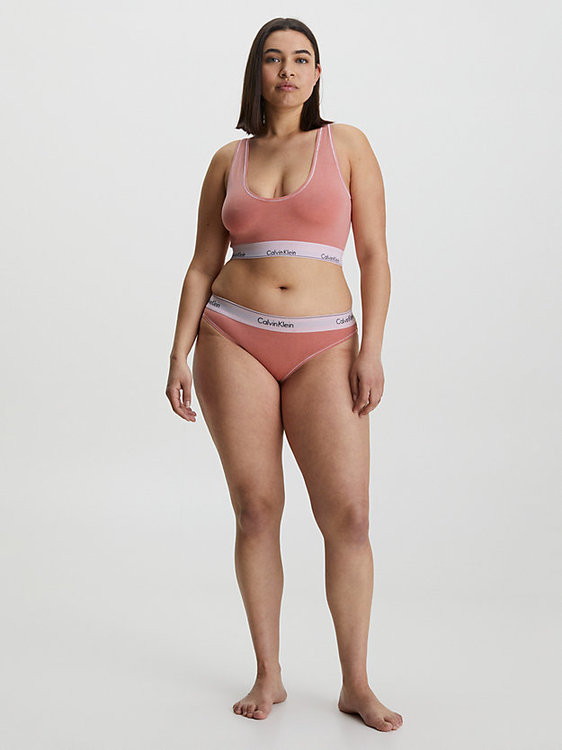 Modern Cotton podprsenka Růžová barva Ženy