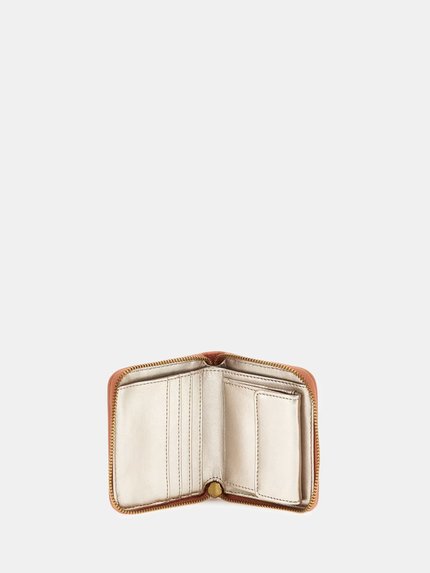 Módní Lisbet peněženka, Hnědá barva, 2023