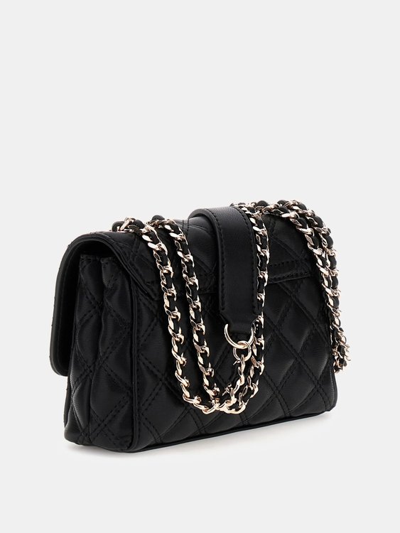 Módní Giully Mini 2 crossbody, Černá barva, 2024