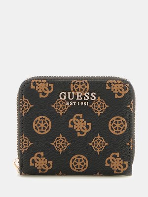 GUESS – Laurel malá peněženka, Hnědá barva