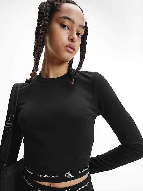 Luxusní J20J217652-BEH top l/s, XS, S, M, L, XL