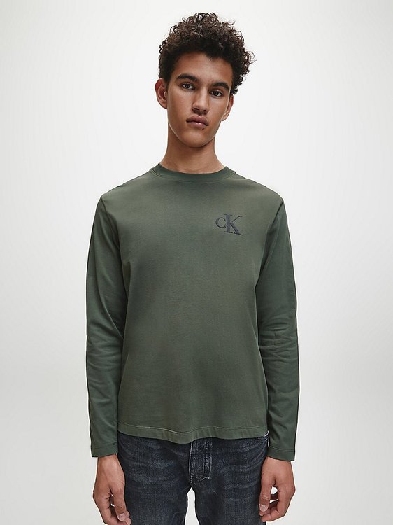 Calvin Klein Jeans – Ck Triko, Zelená barva