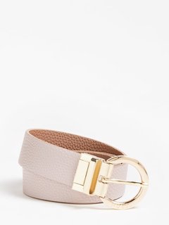 Módní Alby pásek, Béžová, Hnědá, Zlatá barva, 2021