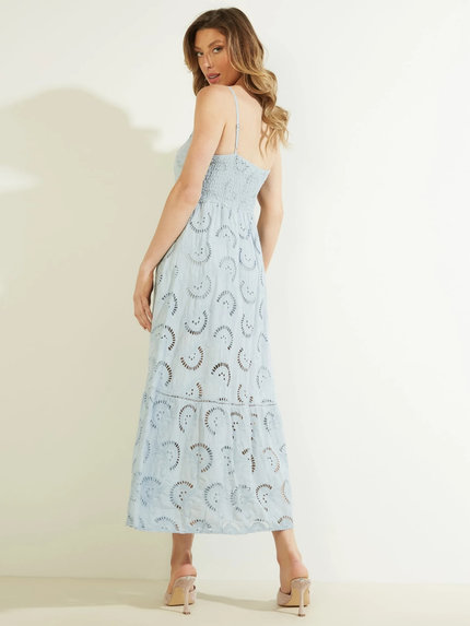 Serafina šaty – Guess, Modrá barva Ženy 2