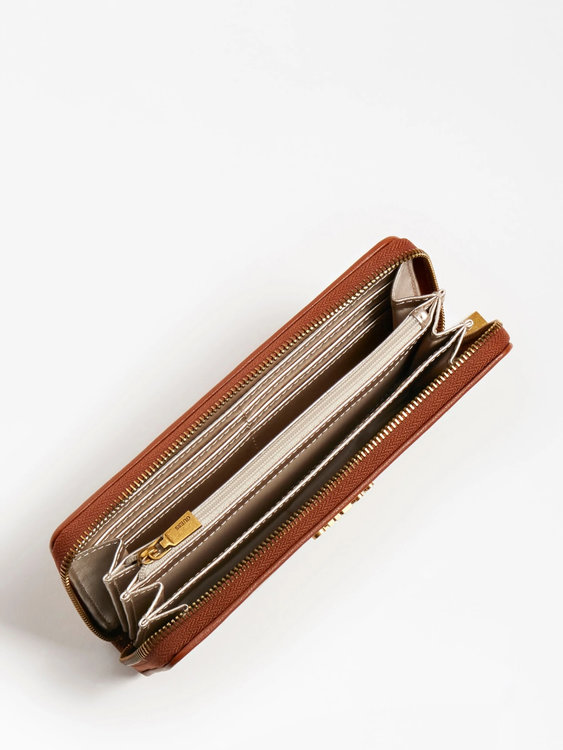 Aviana peněženka Hnědá barva Ženy