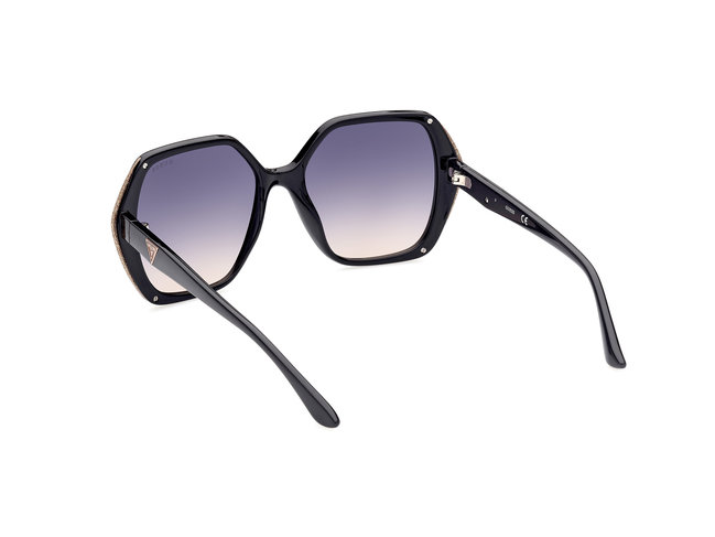 Guess – Injected sluneční brýle, Černá barva 1