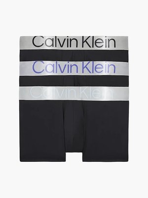 Calvin Klein Underwear – Micro Steel boxery 3ks, Černá barva