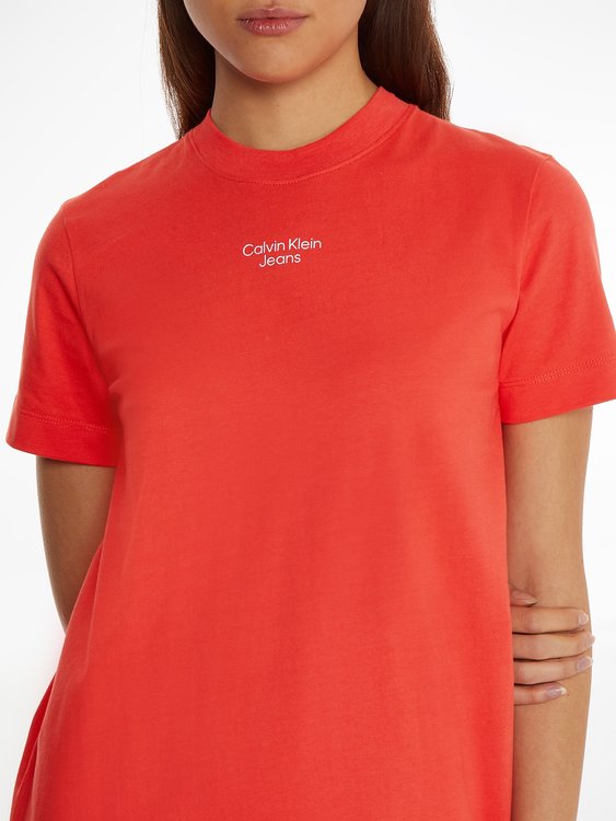 Calvin Klein Jeans není fotka Stacked šaty