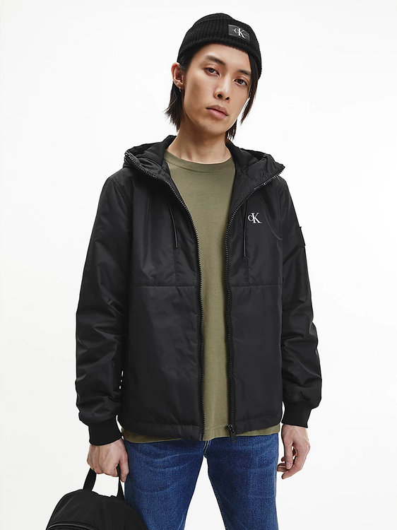 Luxusní Padded bunda, Černá barva, S, M, L, XL, XXL