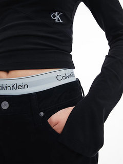 Bardot top Černá barva Ženy