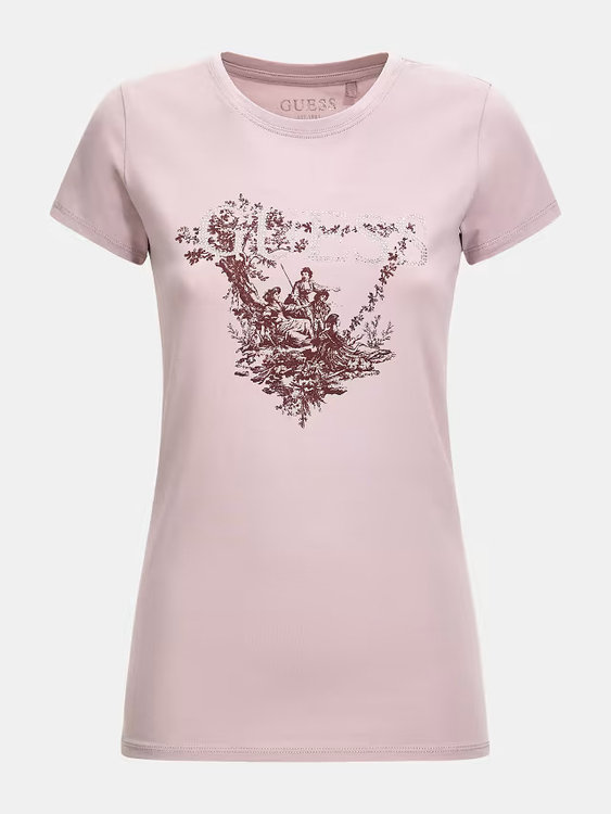 Módní Triangle triko, Fialová barva, 2022