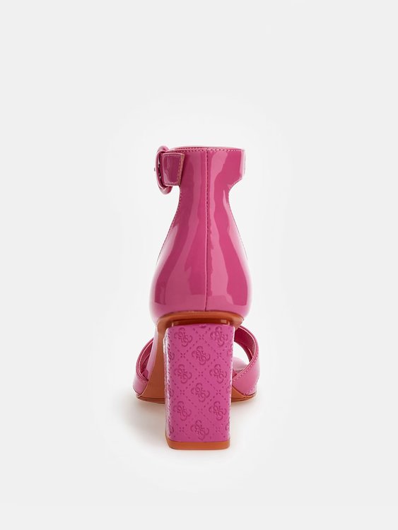 Módní Yancy sandály, Růžová barva, 2023