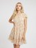 Brigida šaty – GUESS, Béžová barva Ženy