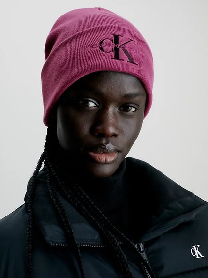 Módní Monologo Embo čepice, Fialová barva, 2023