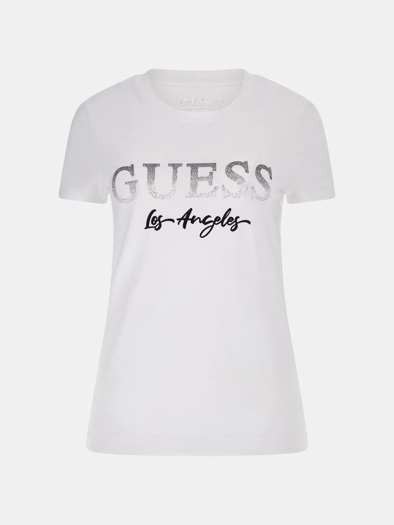 Luxusní Logo Micro Studs triko, Bílá barva, XS, S, M, L, XL