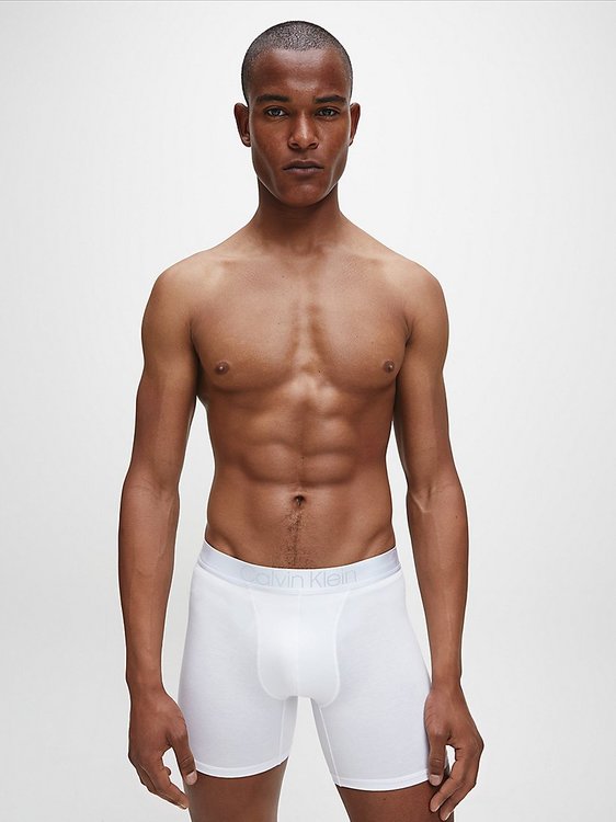 Luxe boxerky – Calvin Klein Underwear, Bílá barva Muži