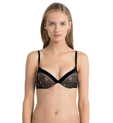 Calvin Klein Underwear – Podprsenka CK Black Obsess, Černá barva