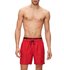 Plavky – Calvin Klein Swimwear, Červená barva Muži