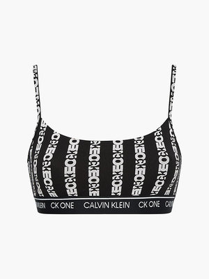 Luxusní CK One bralette, Bílá, Černá barva, XS, S, M, L, XL