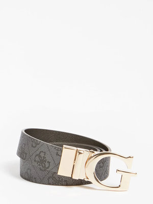 Luxusní Alisa oboustranný pásek, Černá, Zlatá barva, XS, S, M, L