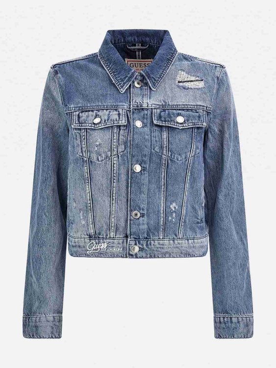 Modrá barva, Delya denim bunda 1